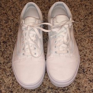 Brand new white skater vans!